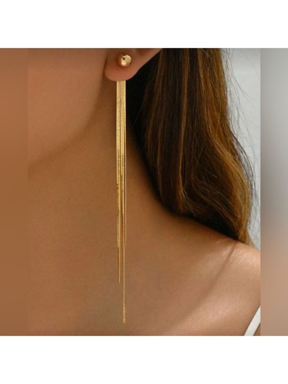 Tassel Dangle Earrings M1418